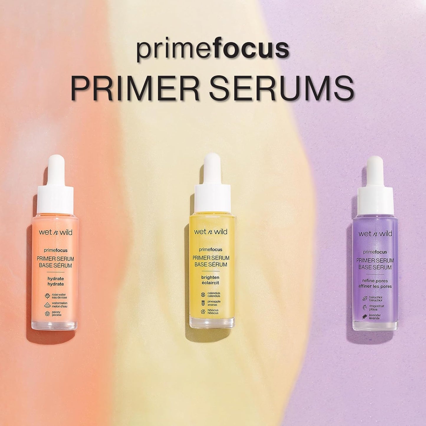 Prime Focus Primer Serum for Face, Hydrating for Dry Skin, Makeup Primer Serum