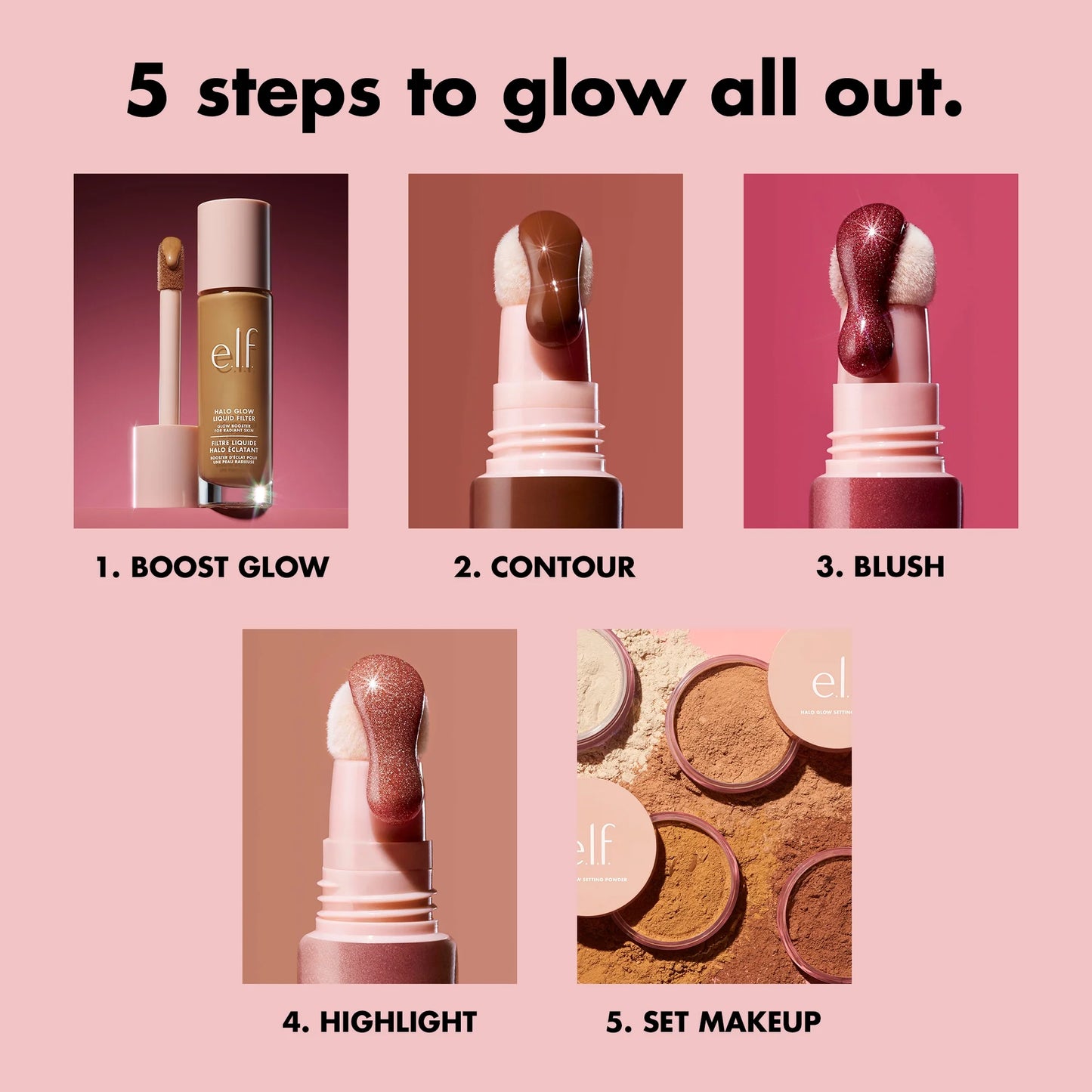 E.L.F. Halo Glow Liquid Filter, 1 Fair, 1.06 Fl Oz