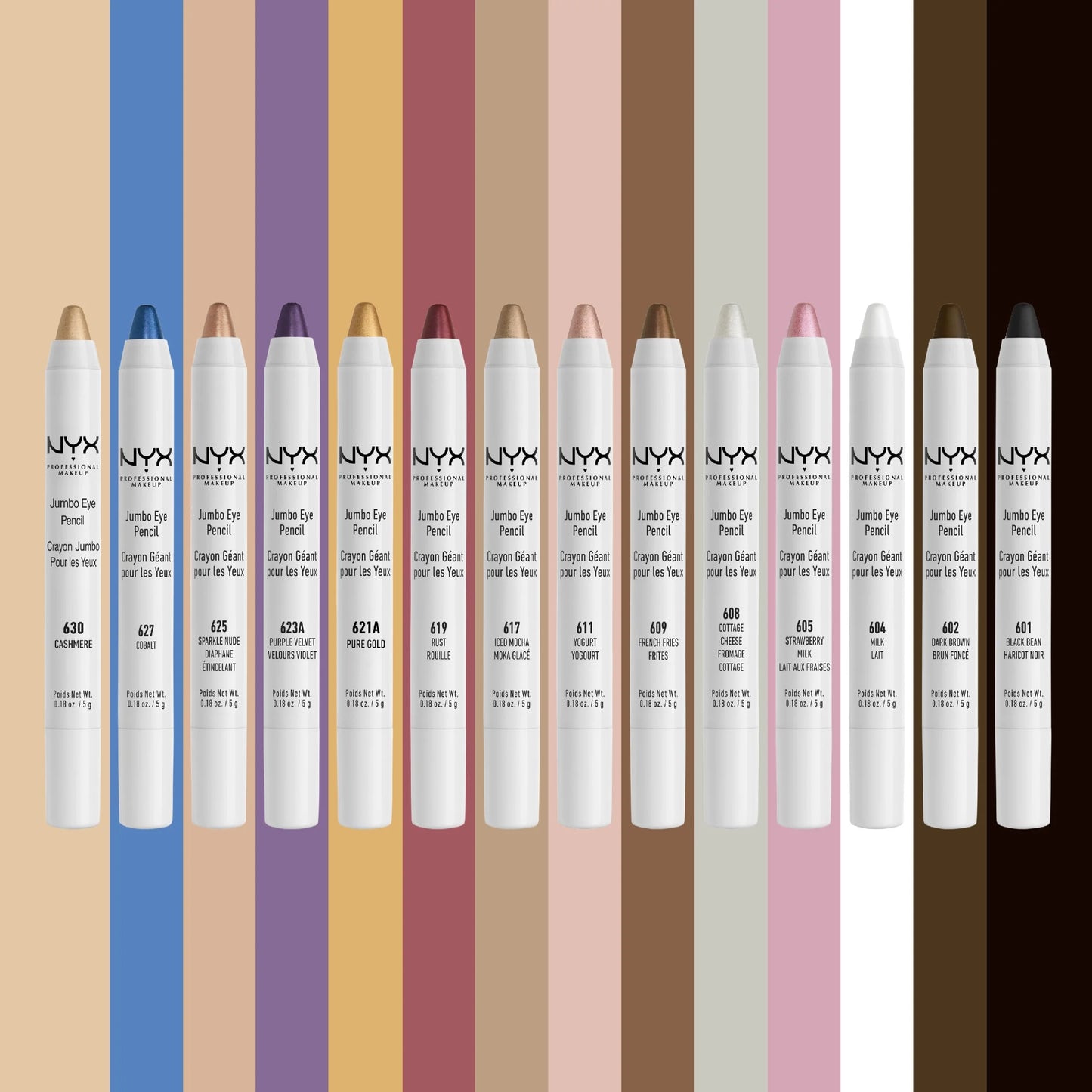 Jumbo Eye Pencil, All-In-One Eyeshadow and Eyeliner Multi-Stick, Cupcake, 0.18 Oz.