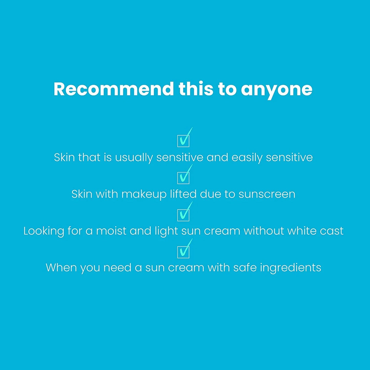 Bio Watery Sun Cream SPF50 PA++++ High Protection 50Ml 1.69Oz