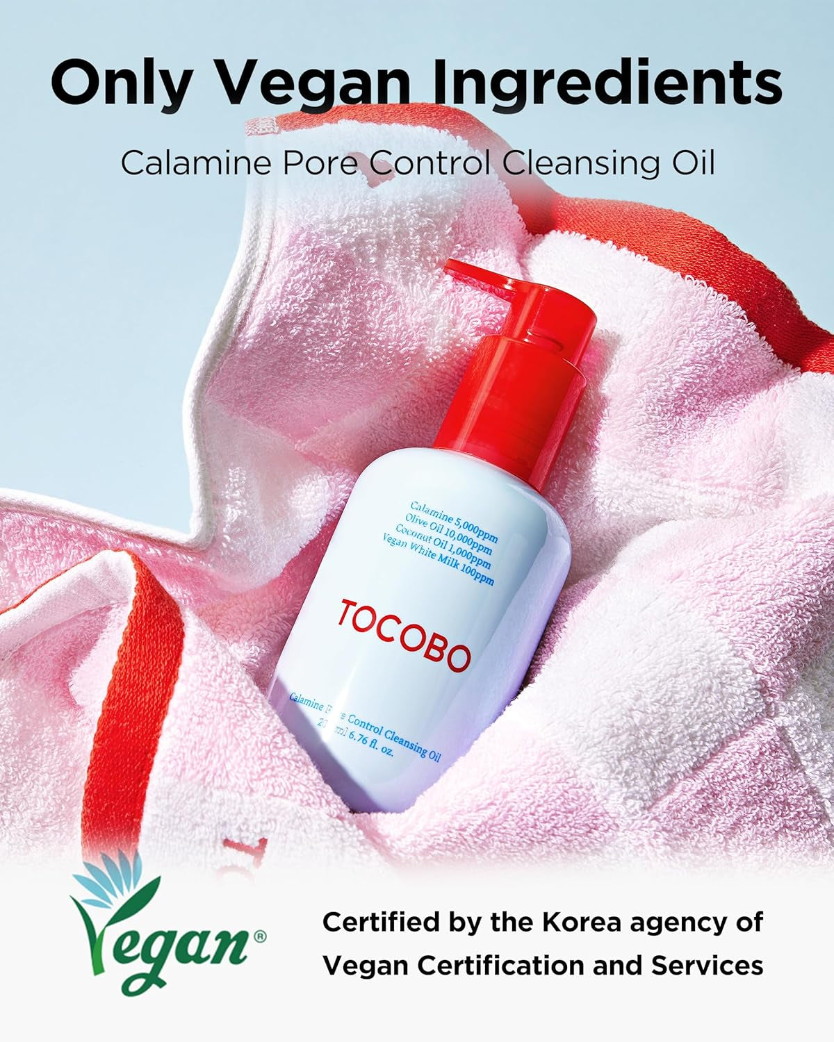 Calamine Pore Control Cleansing Oil 200Ml / 6.76 Fl Oz | Blackheads, Make-Up Cleansing, Pore Care, Deep Cleansing, Mothers Day