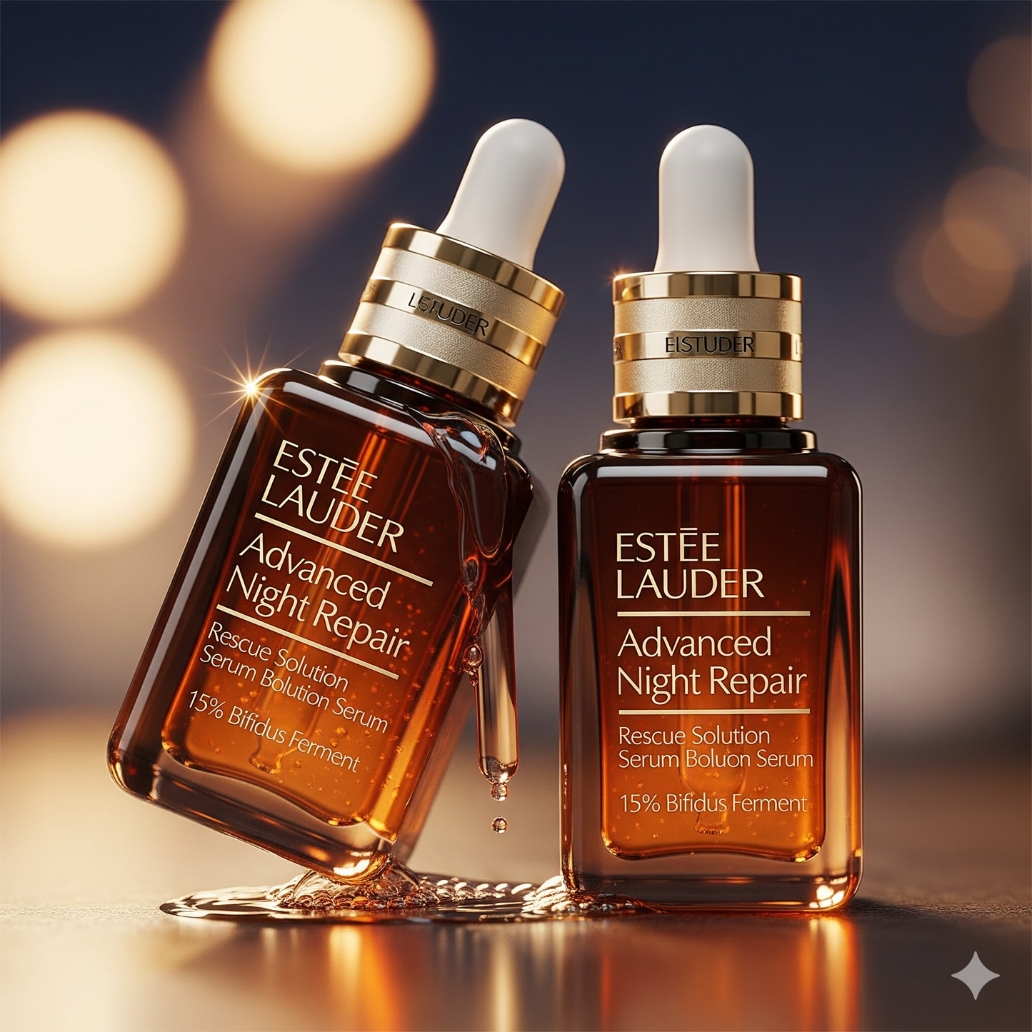 Advanced Night Repair Rescue Solution Serum with 15% Bifidus Ferment