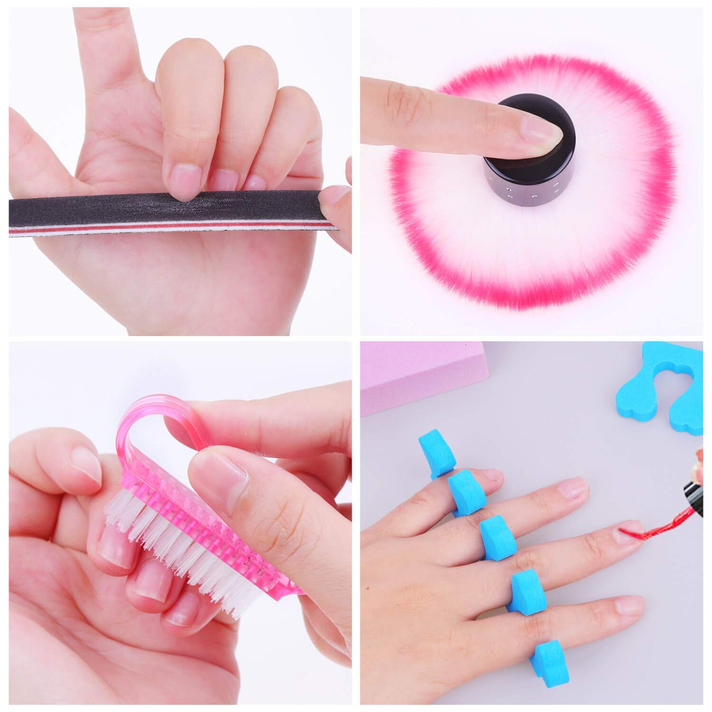 Gel Polish Remover Kit,  1045Pcs Gel Nail Polish Remover Tools with Nail Clips, Nail Wipes, Cuticle Pusher and Cutter, Nail Buffer and Files for Acetone Acrylic Nail Remover