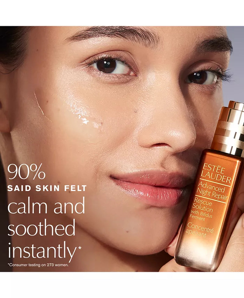 Advanced Night Repair Rescue Solution Serum with 15% Bifidus Ferment, 0.68 Oz.