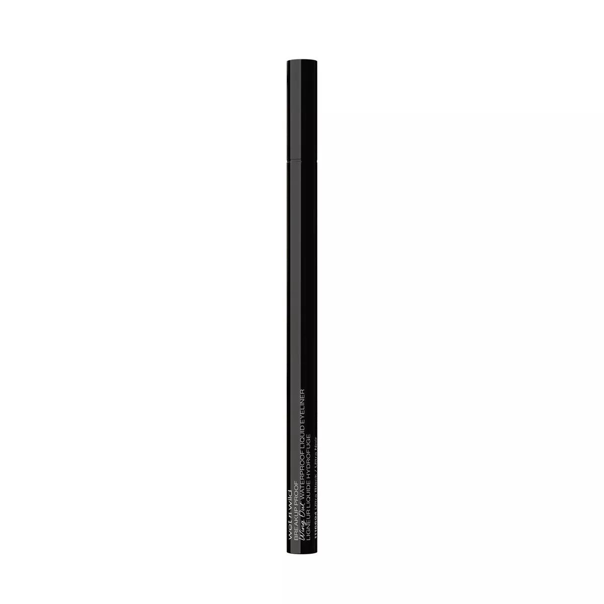 Wet N Wild Breakup Proof Wing Out Waterproof Liquid Eyeliner - Ultra Black