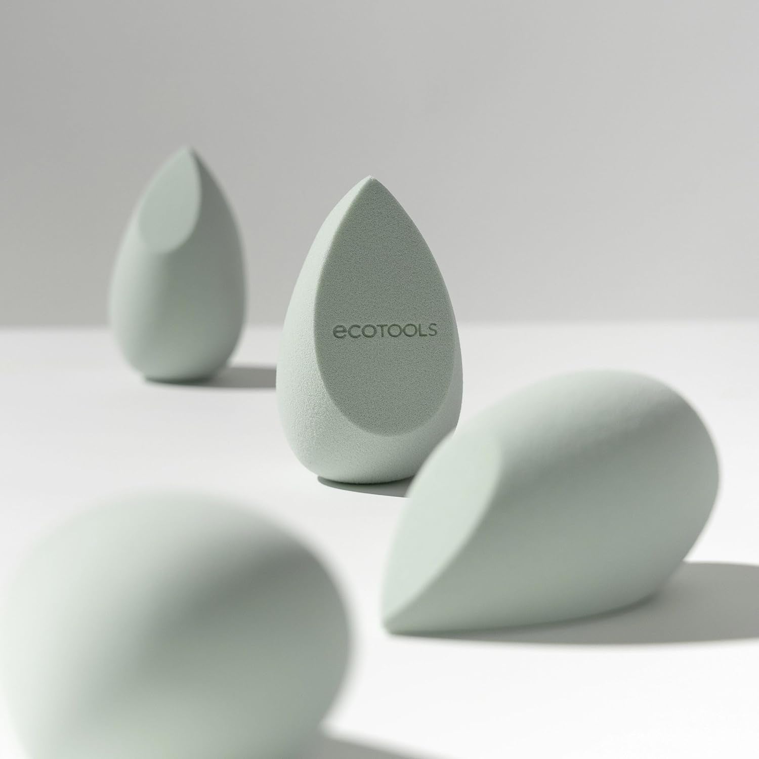 Blurring Blender Makeup Sponge Duo, Makeup Blender Sponge for Blurred Skin, for Liquid & Cream Foundation, Cloud Coverage Memory Foam, Eco Friendly & Latex Free, Cruelty-Free & Vegan, 2 Count