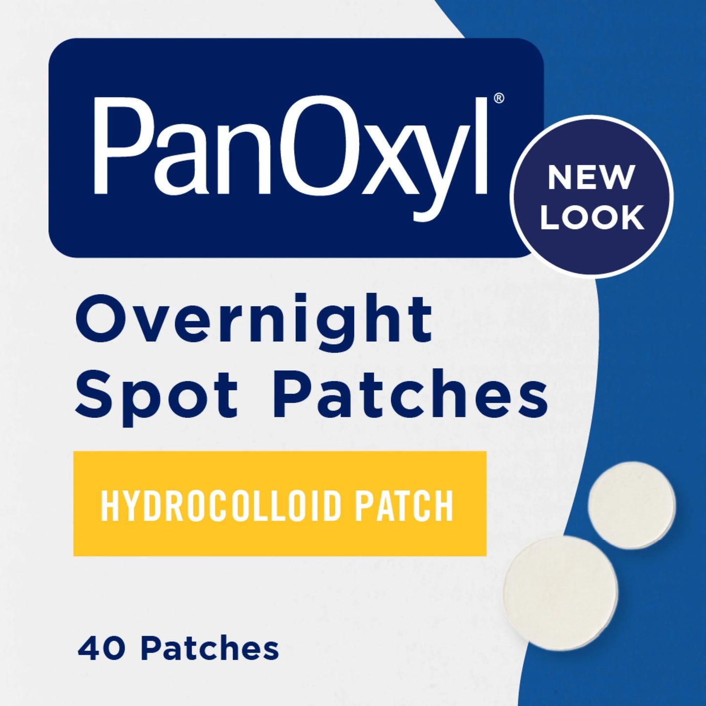 (3 Pack)  Overnight Spot Patches for Face, Pimple Patch, Clear, 40 Count