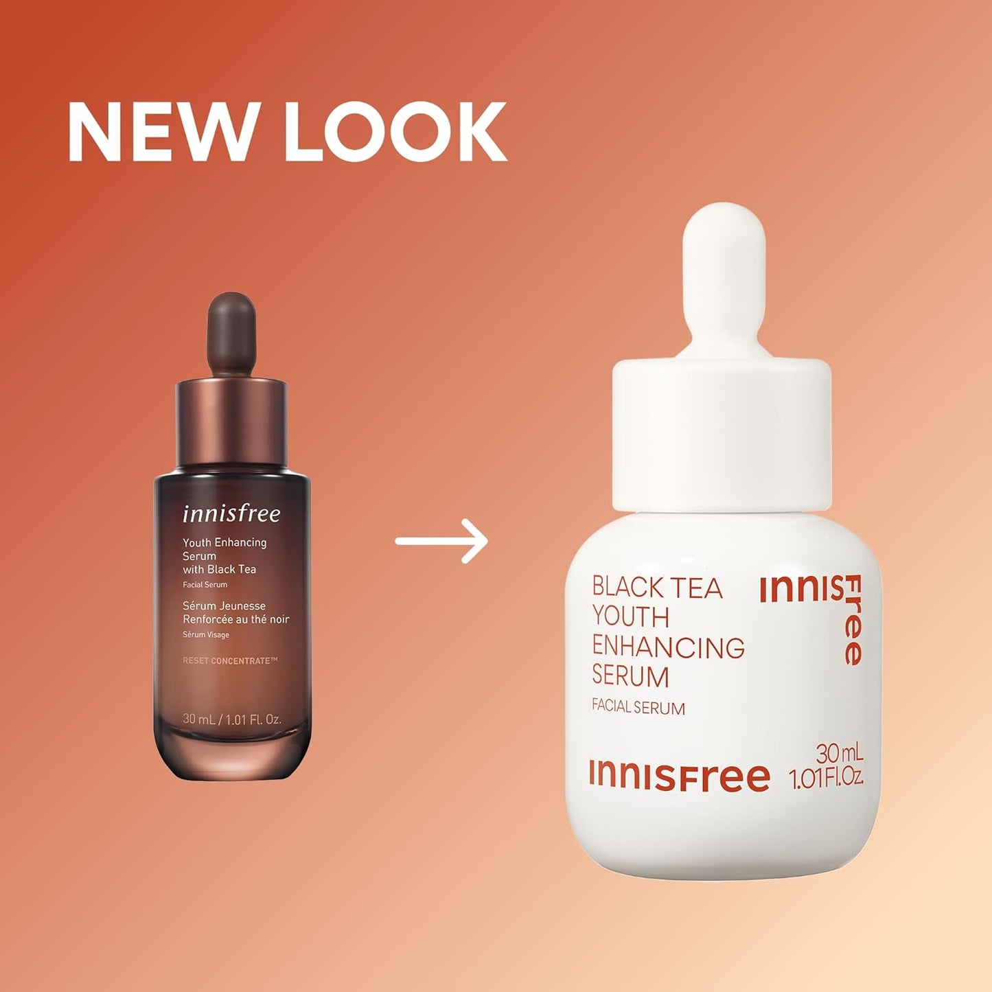 Black Tea Youth Serum, Korean Anti-Aging Treatment with Niacinamide for Radiance, Firm Skin, Hydration, and Visible Skin Renewal