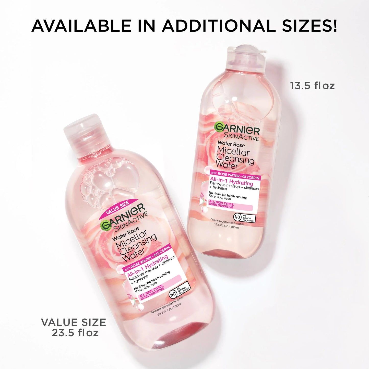 Skinactive Rose Water Micellar Cleansing Water, 13.5 Fl Oz