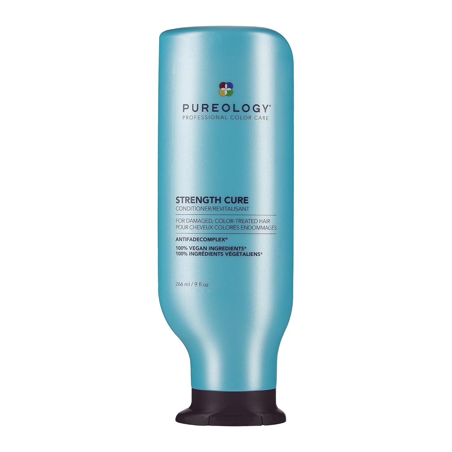 Strength Cure Conditioner - for Damaged or Color-Treated Hair, Reduces Breakage, Strengthens & Softens, with Sulfate-Free Formula, Vegan