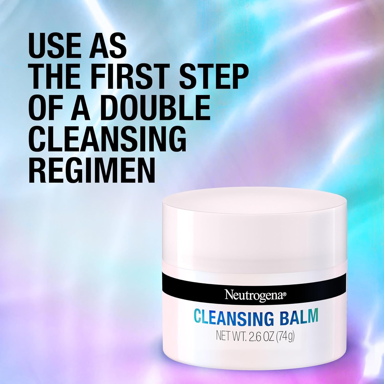 Makeup Melting Cleansing Balm, Face Cleansing Balm to Gently Melt Away Dirt, Oil, Makeup & Waterproof Mascara Leaving Skin Soft & Conditioned, Fragrance- & Paraben-Free, 2.6 Oz
