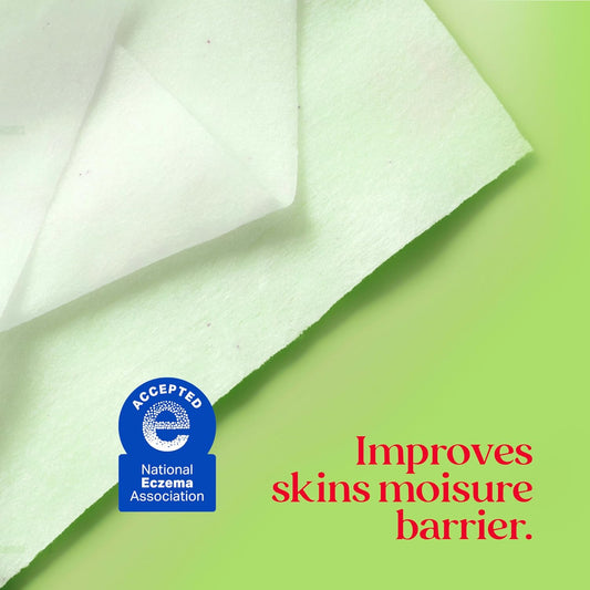 Aloe Vera Face Wipes, for Sensitive Skin, Soothing Makeup Remover & Facial Cleansing Towelettes, 30 Ct. (3-Pack)