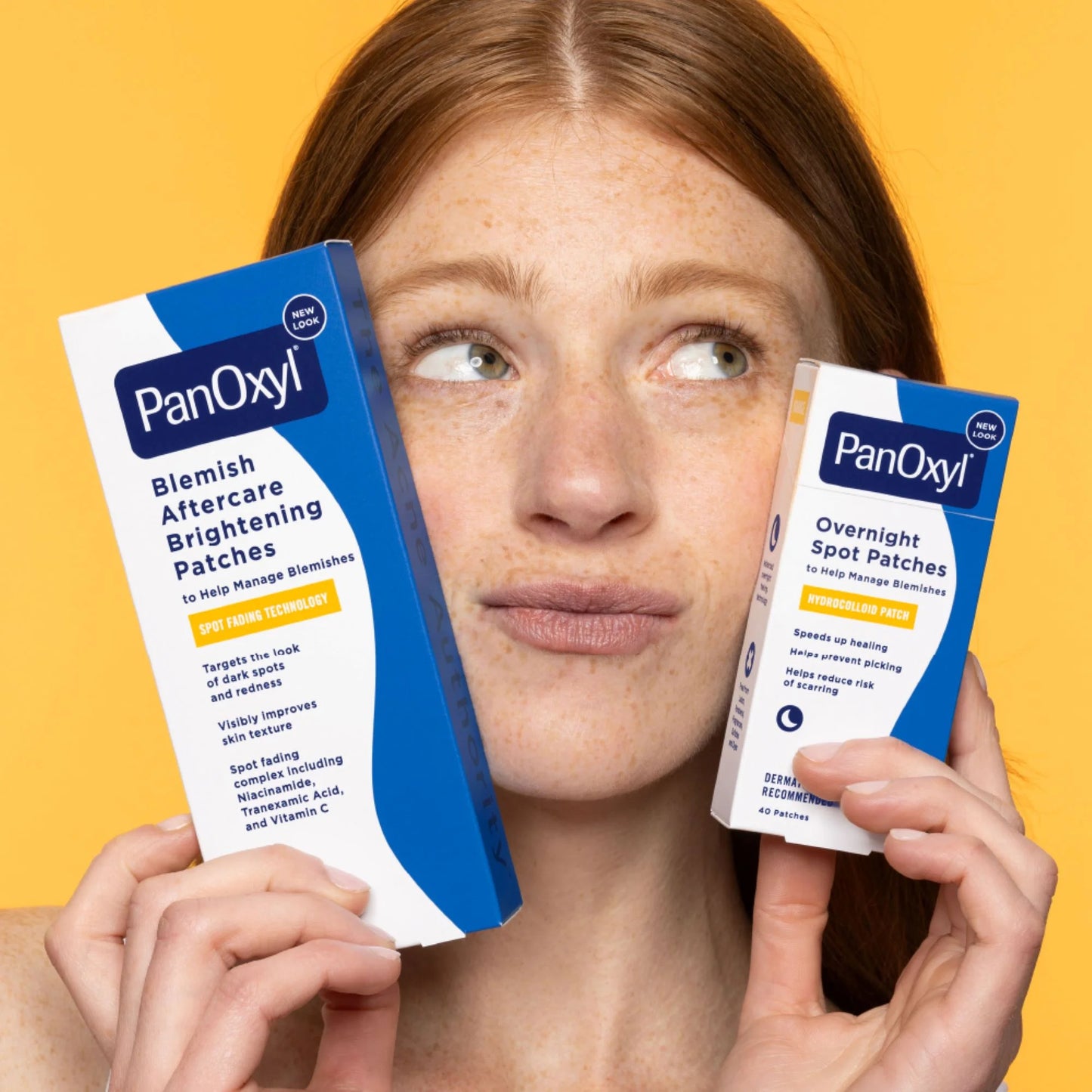 (3 Pack)  Overnight Spot Patches for Face, Pimple Patch, Clear, 40 Count