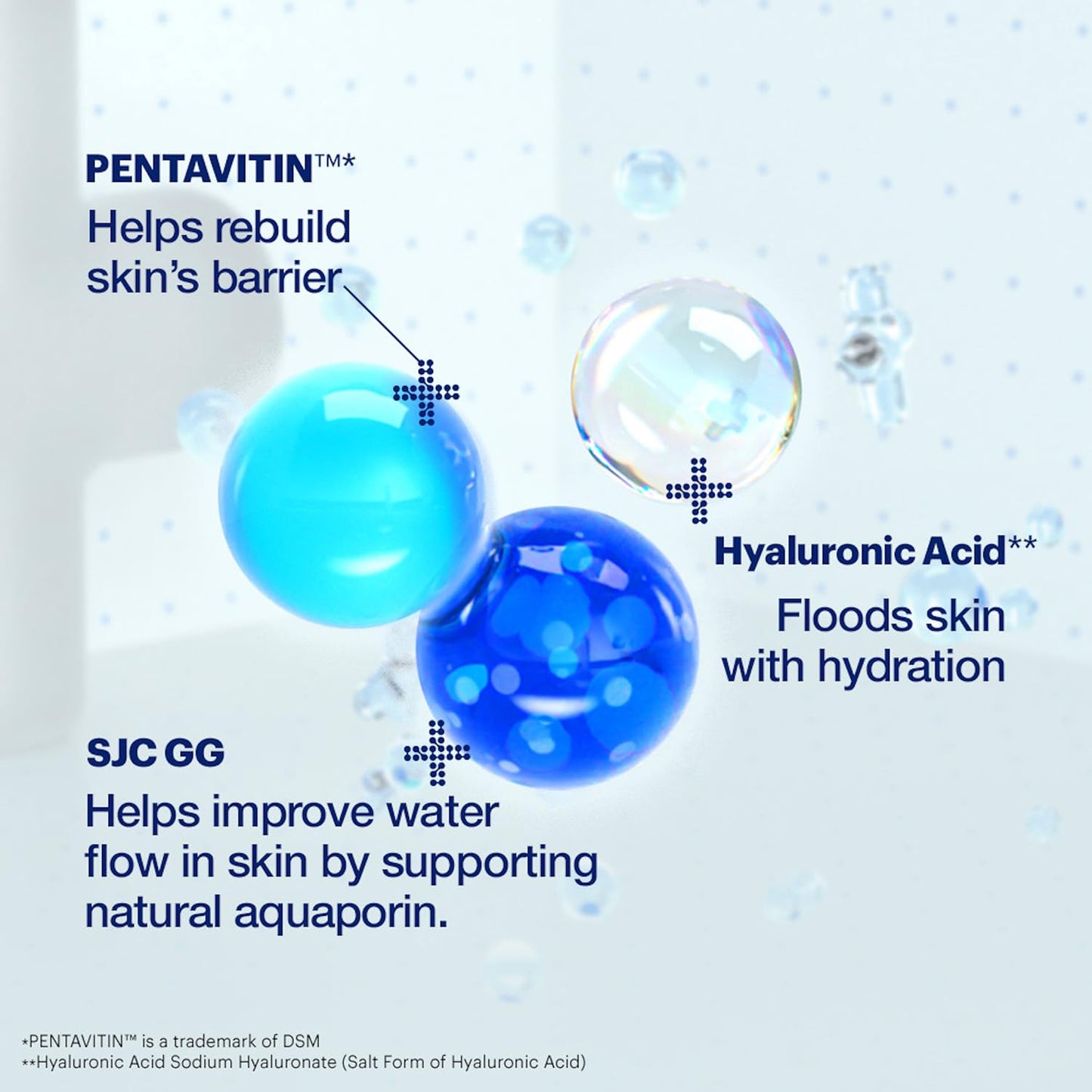 Vital Hydra Solution Water Cream Glow Hydrating Face Moisturizer with Hyaluronic Acid | Korean Skin Care