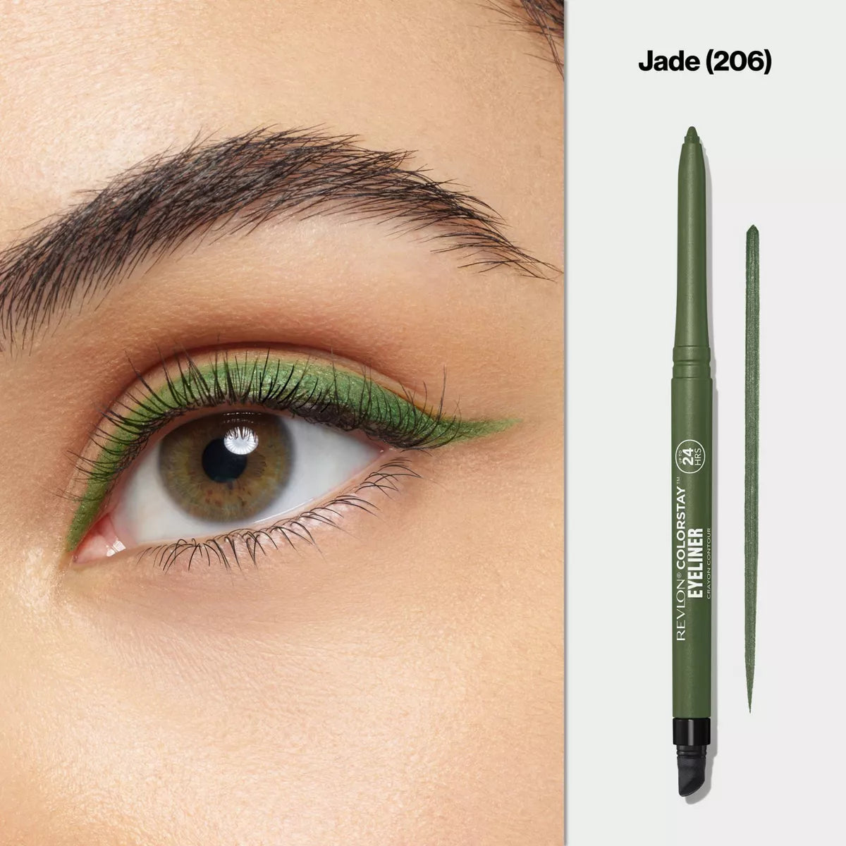 Revlon Colorstay Pencil Waterproof Eyeliner - Built-In Sharpener - 0.01Oz
