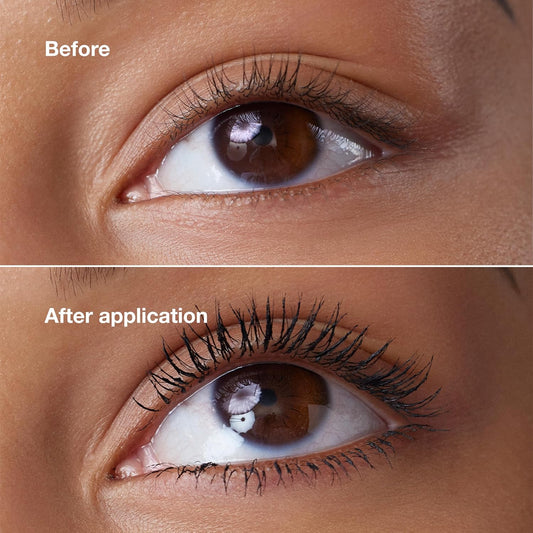 High Impact High-Fi Full Volume Water-Resistant Mascara | Volumizing, Non-Clumping, Smudge-Proof + Safe for Sensitive Eyes