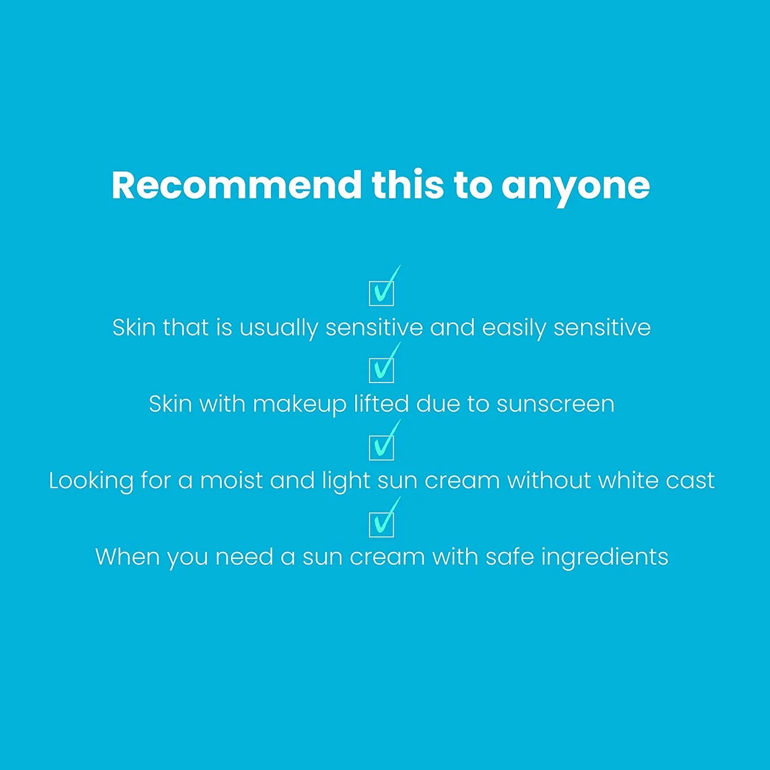 Bio Watery Sun Cream SPF50 PA++++ High Protection 50Ml 1.69Oz