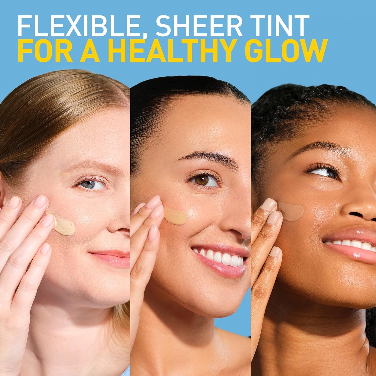 Hydrating Mineral Sunscreen SPF 30 with Sheer Tint, Tinted Mineral Sunscreen with Zinc Oxide & Titanium Dioxide, Blends Seamlessly for Healthy Glow, Light, 1.7 Oz