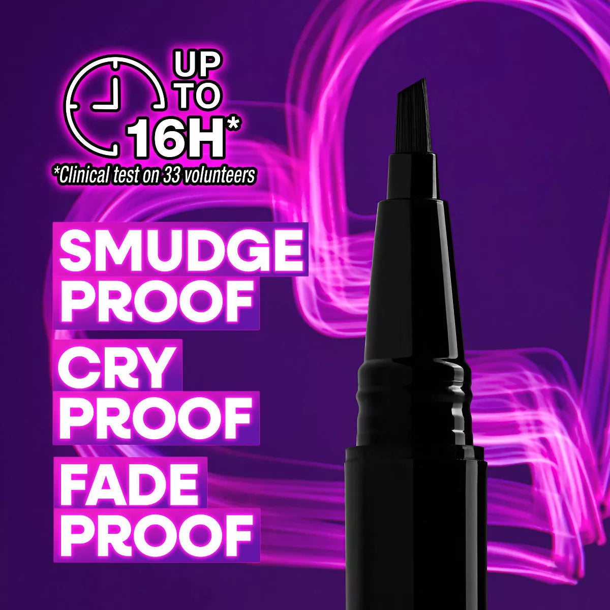Wet N Wild Breakup Proof Wing Out Waterproof Liquid Eyeliner - Ultra Black
