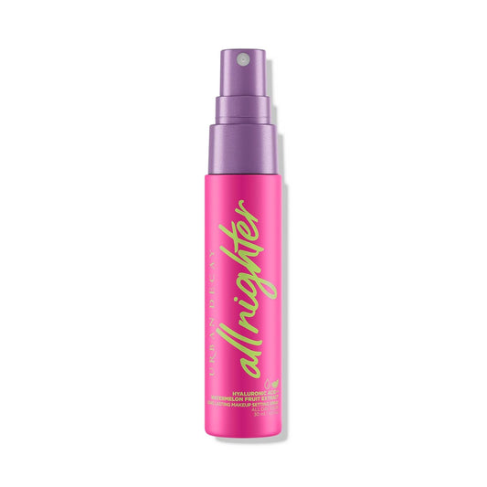 All Nighter Hyaluronic Acid Waterproof Dewy Setting Spray for Face, Hydrated Finish, Long-Lasting, Smudge-Proof & Transfer-Resistant Makeup, Oil-Free