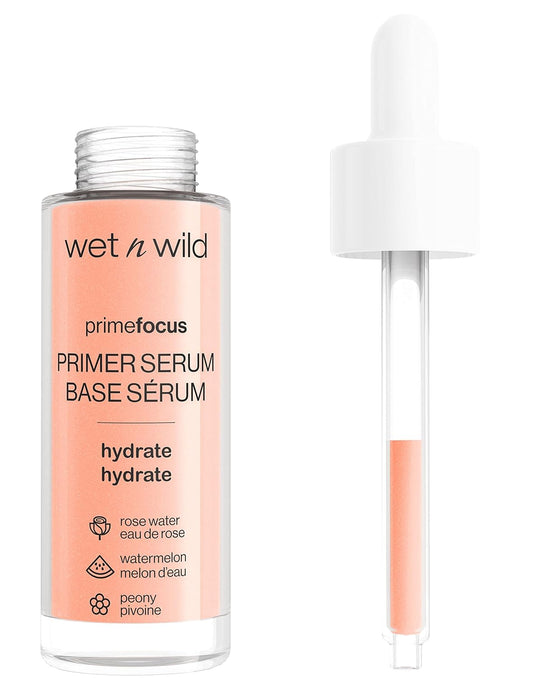 Prime Focus Primer Serum for Face, Hydrating for Dry Skin, Makeup Primer Serum