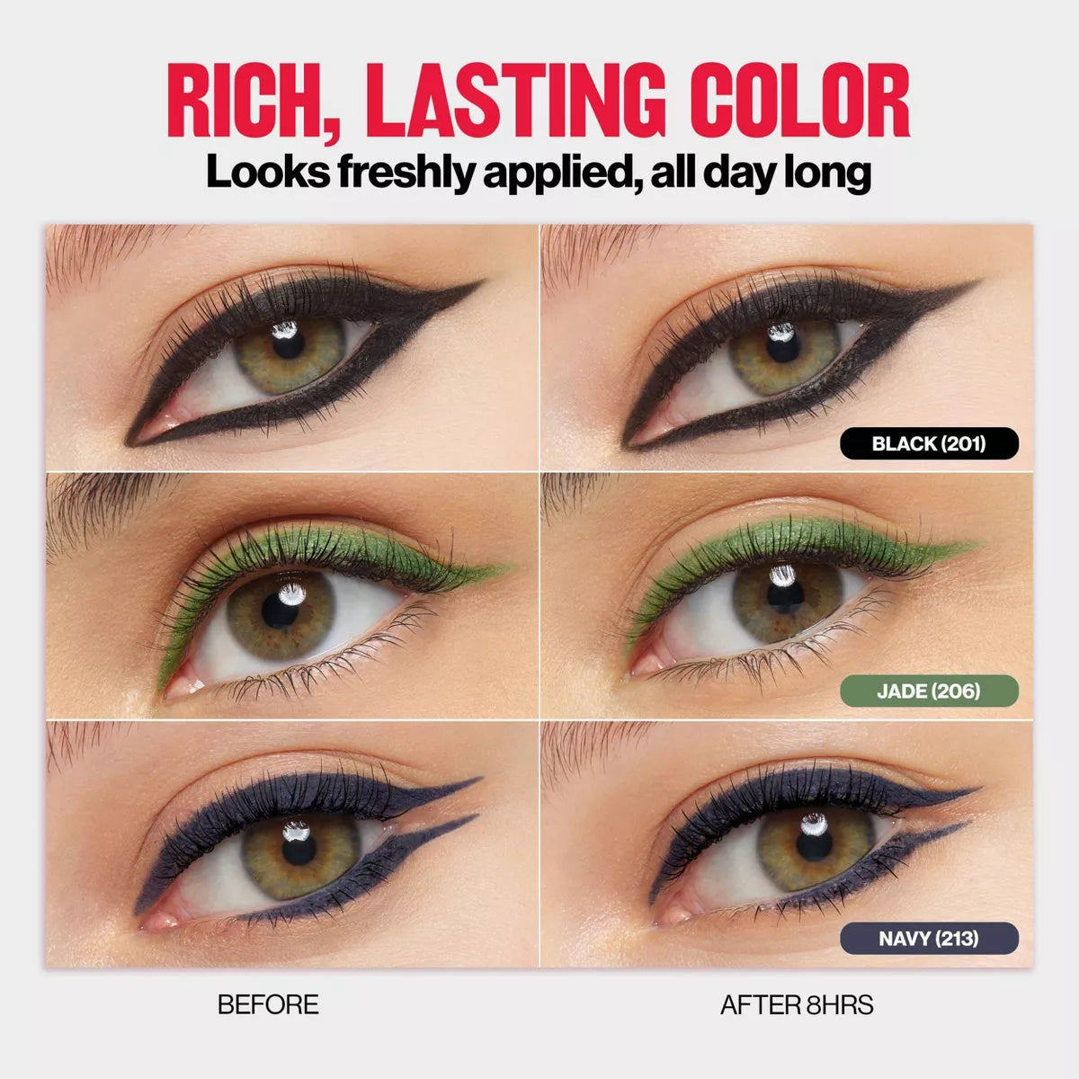 Revlon Colorstay Pencil Waterproof Eyeliner - Built-In Sharpener - 0.01Oz