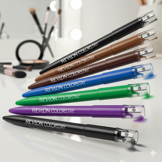 Revlon Colorstay Pencil Waterproof Eyeliner - Built-In Sharpener