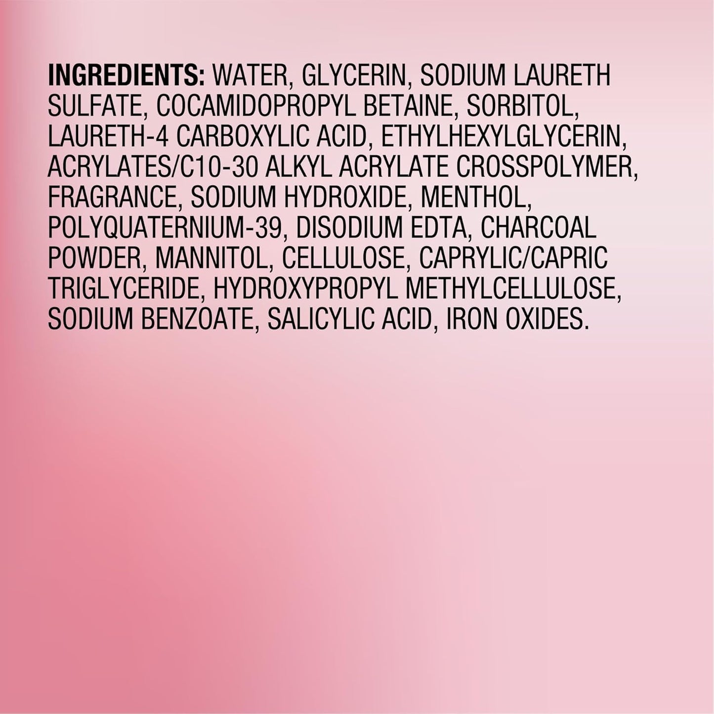 Rose Quartz + Charcoal Daily Purifying Cleanser, Oil Free Facial Cleanser Energizes Skin, Dermatologist Tested and Cruelty Free, 6.77 Oz
