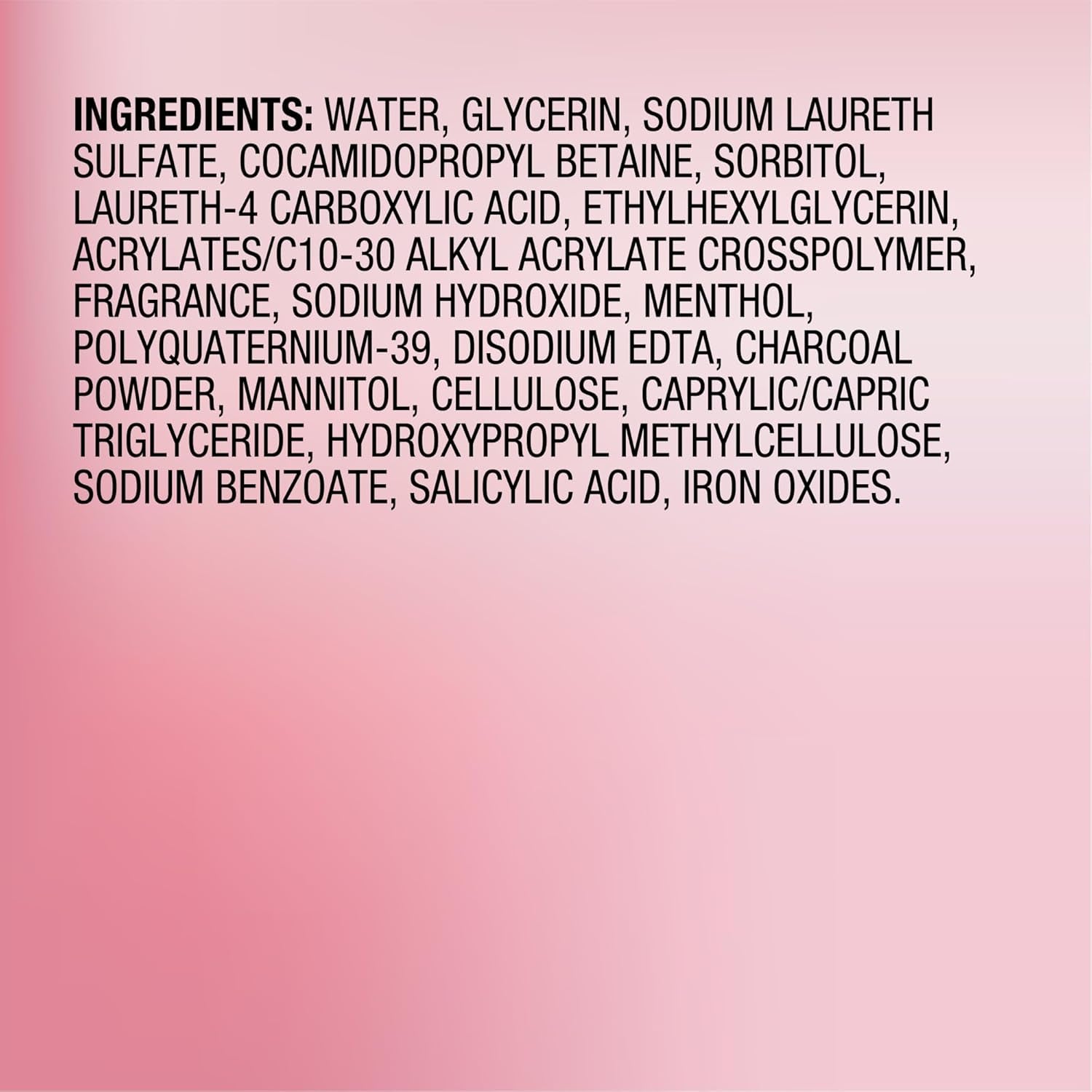 Rose Quartz + Charcoal Daily Purifying Cleanser, Oil Free Facial Cleanser Energizes Skin, Dermatologist Tested and Cruelty Free, 6.77 Oz