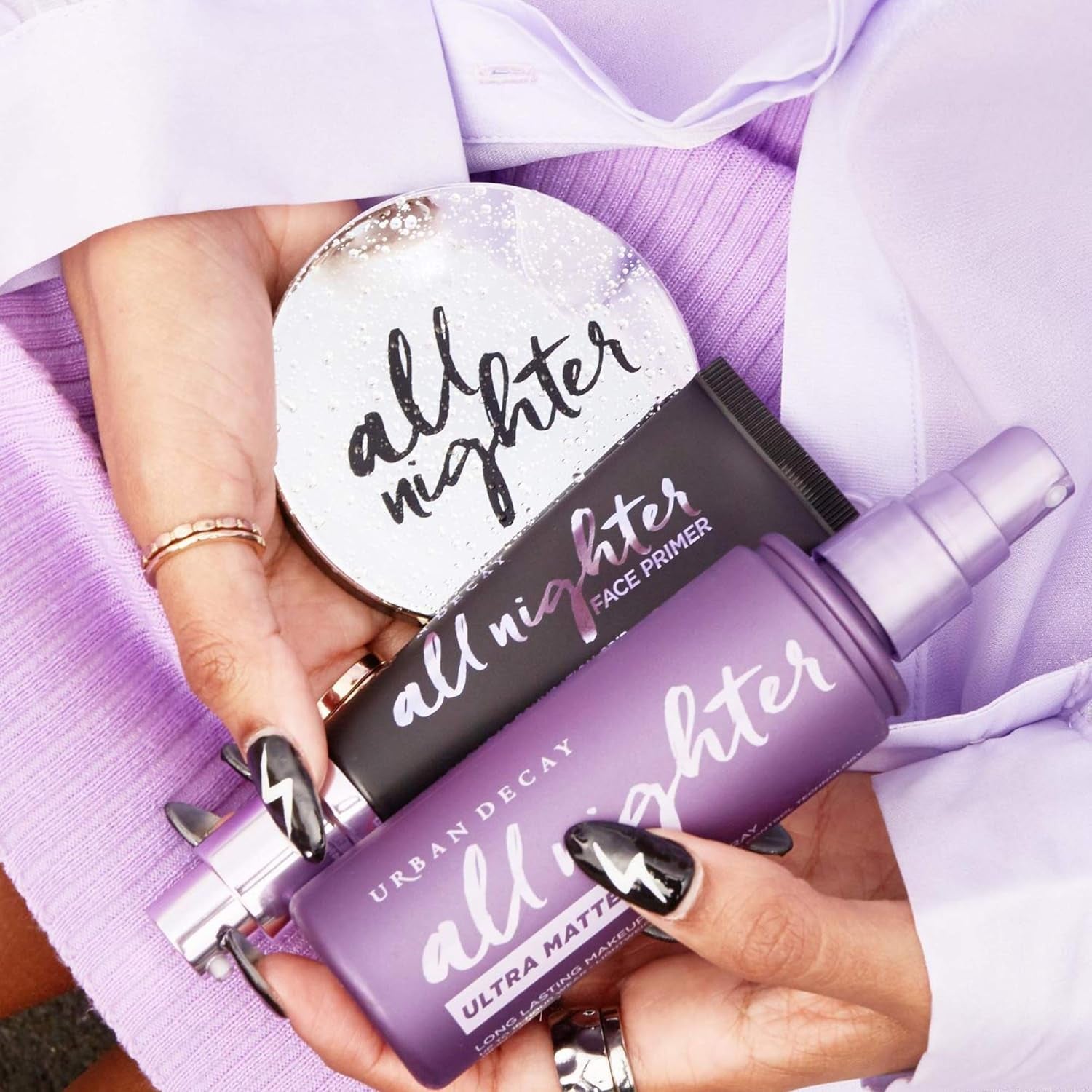 All Nighter Longwear Face Primer, Smoothing & Hydrating Base for Foundation Face Makeup, Sheer & Lightweight, for All Skin Types, Paraben-Free