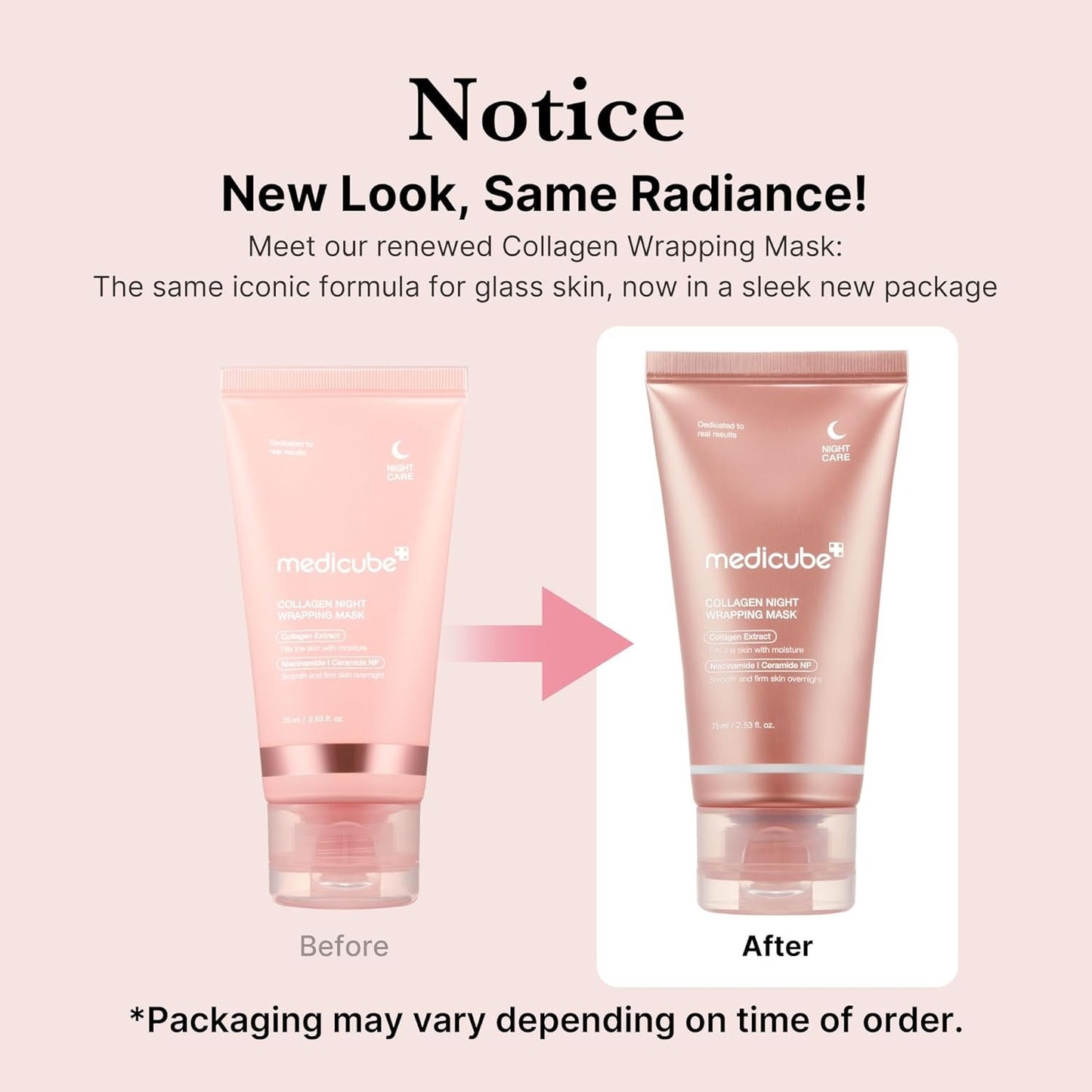 Collagen Overnight Wrapping Peel off Facial Mask Pack - Elasticity & Hydration C