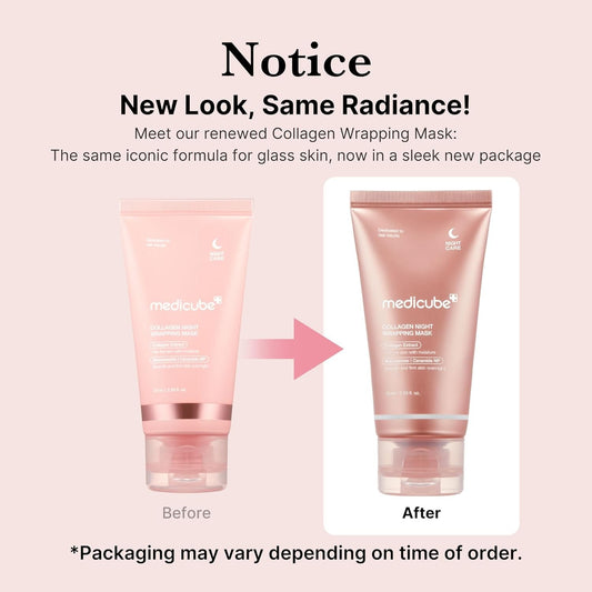 Collagen Overnight Wrapping Peel off Facial Mask Pack - Elasticity & Hydration C