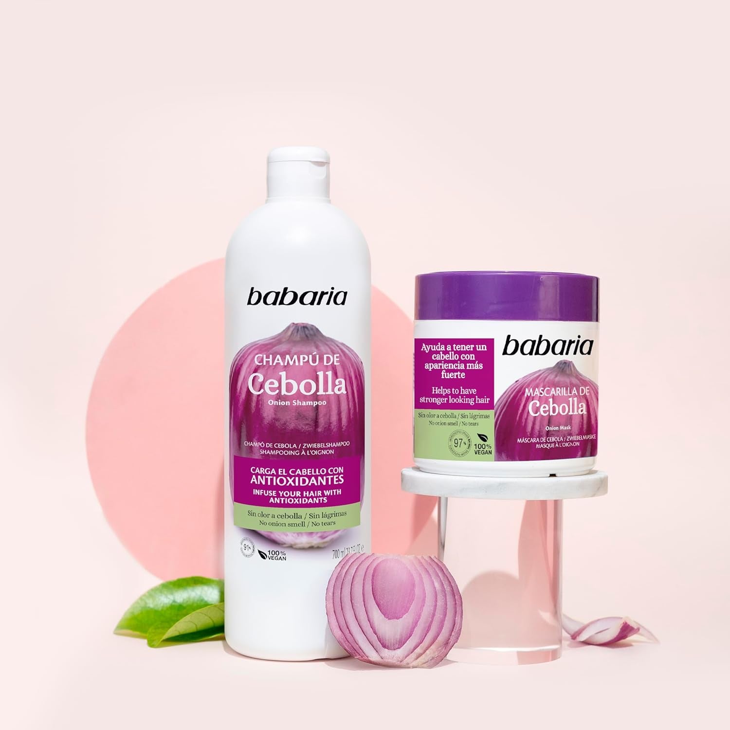 Onion Hair Mask - No Smell, No Tears - Purifying and Antioxidant Properties - Improves Hair Growth - Adds Gloss and Shine - Reduce Itchy Scalp, Dandruff, and Frizz - 13.5 Oz Masque