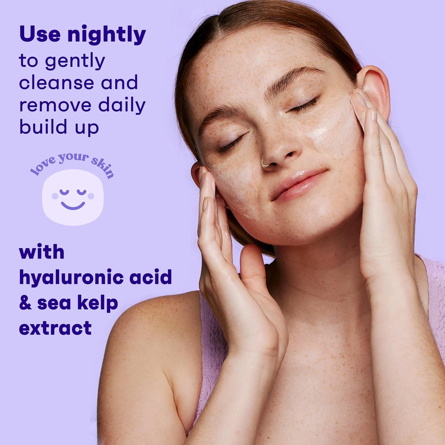 Night Relaxing Deep Cleaning Face Wash, 8 Fluid Ounce (Packaging May Vary)