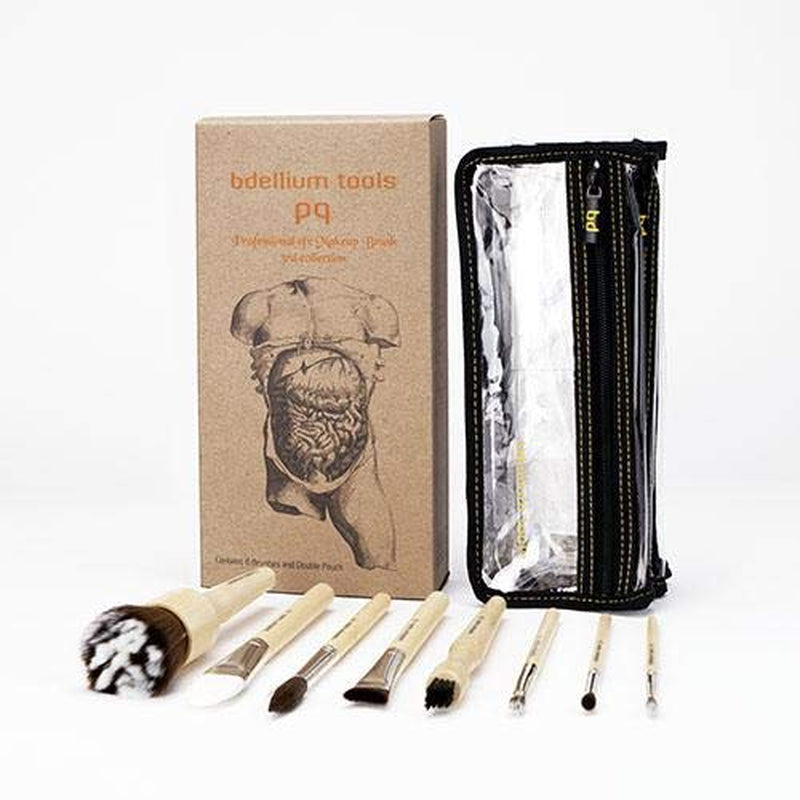Professional Makeup Brush SFX Brush Set 8 PC. with Double Pouch (3Rd Collection)