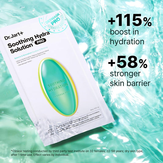 Dermask™ Soothing Hydra Solution™ Face Mask for Visibly Irritated Skin | Sheet Mask | Korean Skin Care