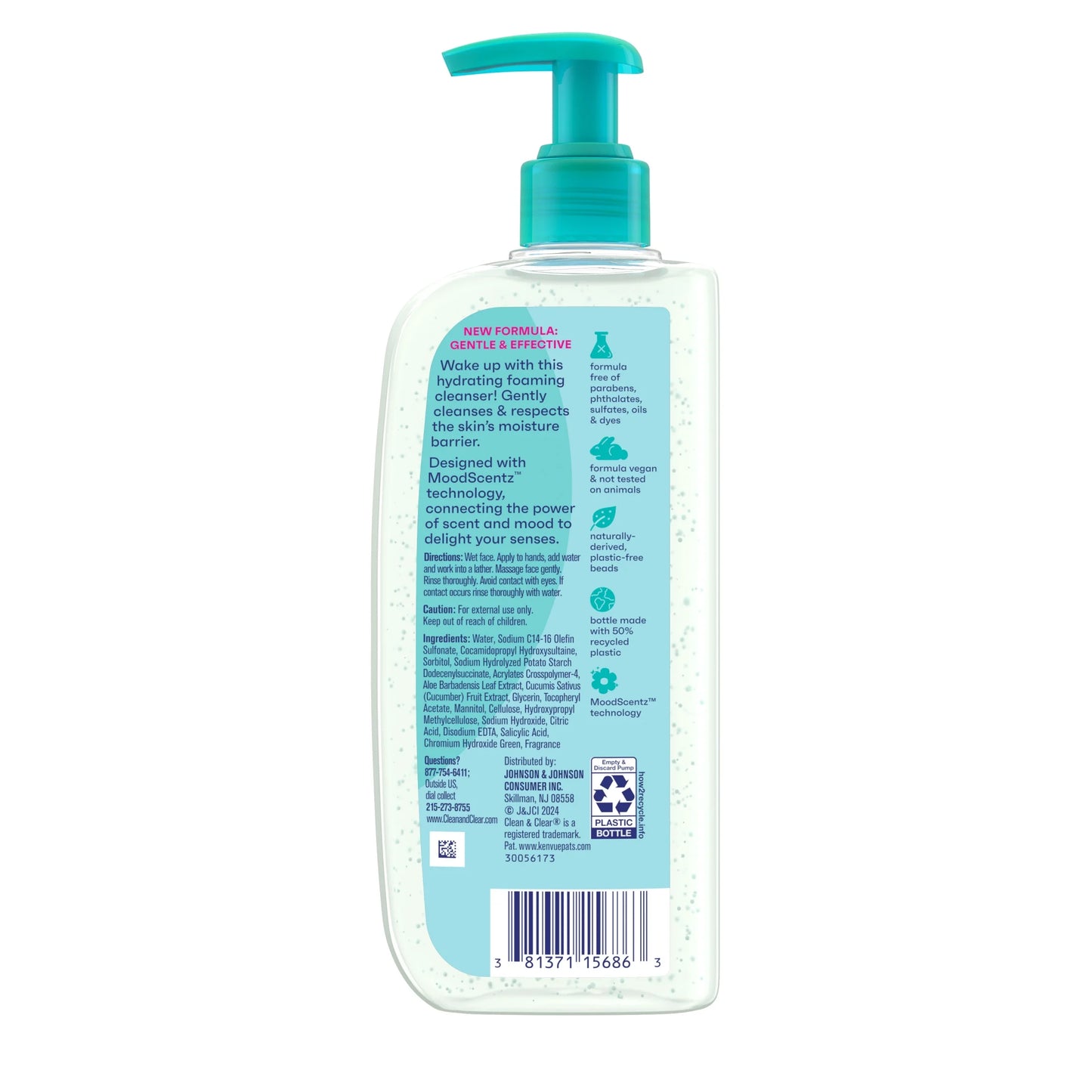 (3 Pack)  Morning Burst Oil-Free Hydrating Face Cleanser, 8 Fl. Oz