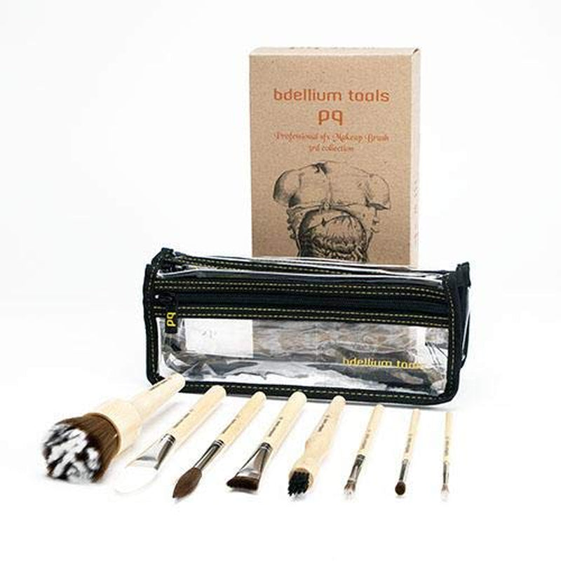 Professional Makeup Brush SFX Brush Set 8 PC. with Double Pouch (3Rd Collection)