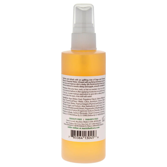 Mario Badescu Facial Spray with Aloe, Sage and Orange Blossom for All Skin Types | Face Mist That Hydrates & Uplifts