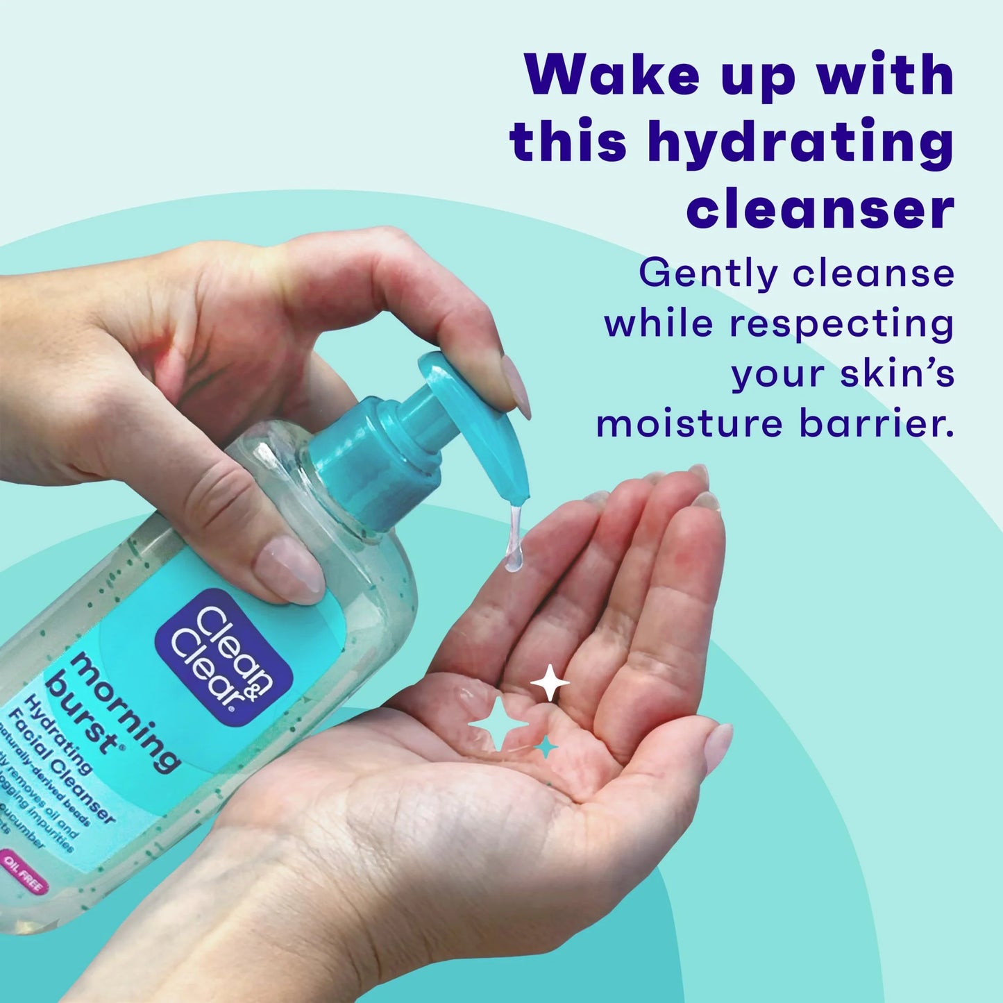 (3 Pack)  Morning Burst Oil-Free Hydrating Face Cleanser, 8 Fl. Oz